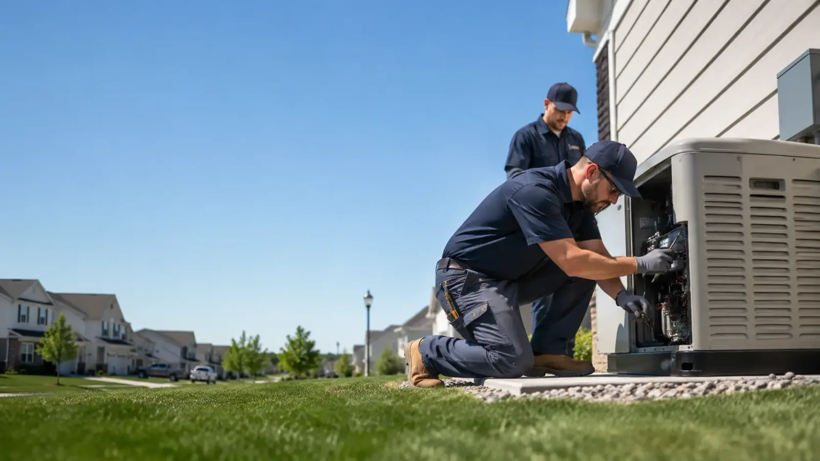 Generator Installation in Hooks, TX